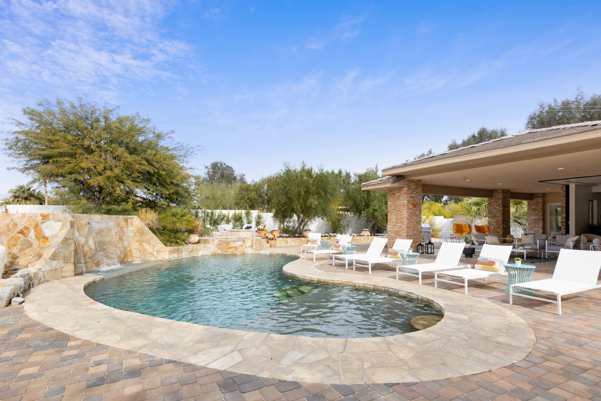 Palm Springs rental with a pool