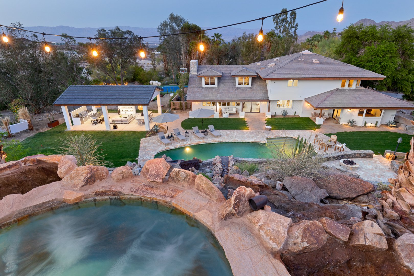 Palm Desert home rental with a pool